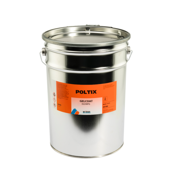 Poltix Gelcoat ISO/NPG. Premium gelcoat för polyester reparationer och nybyggen. Enligt vår gelcoat kulörkarta kan du se alla kulörer.