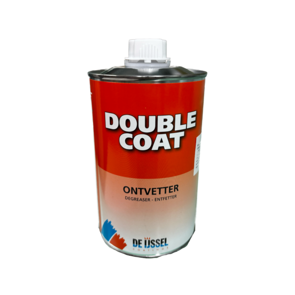 Double Coat Avfettning 500 ml är en polyestertvätt och silicone remover. Ontvetter / Degreaser.