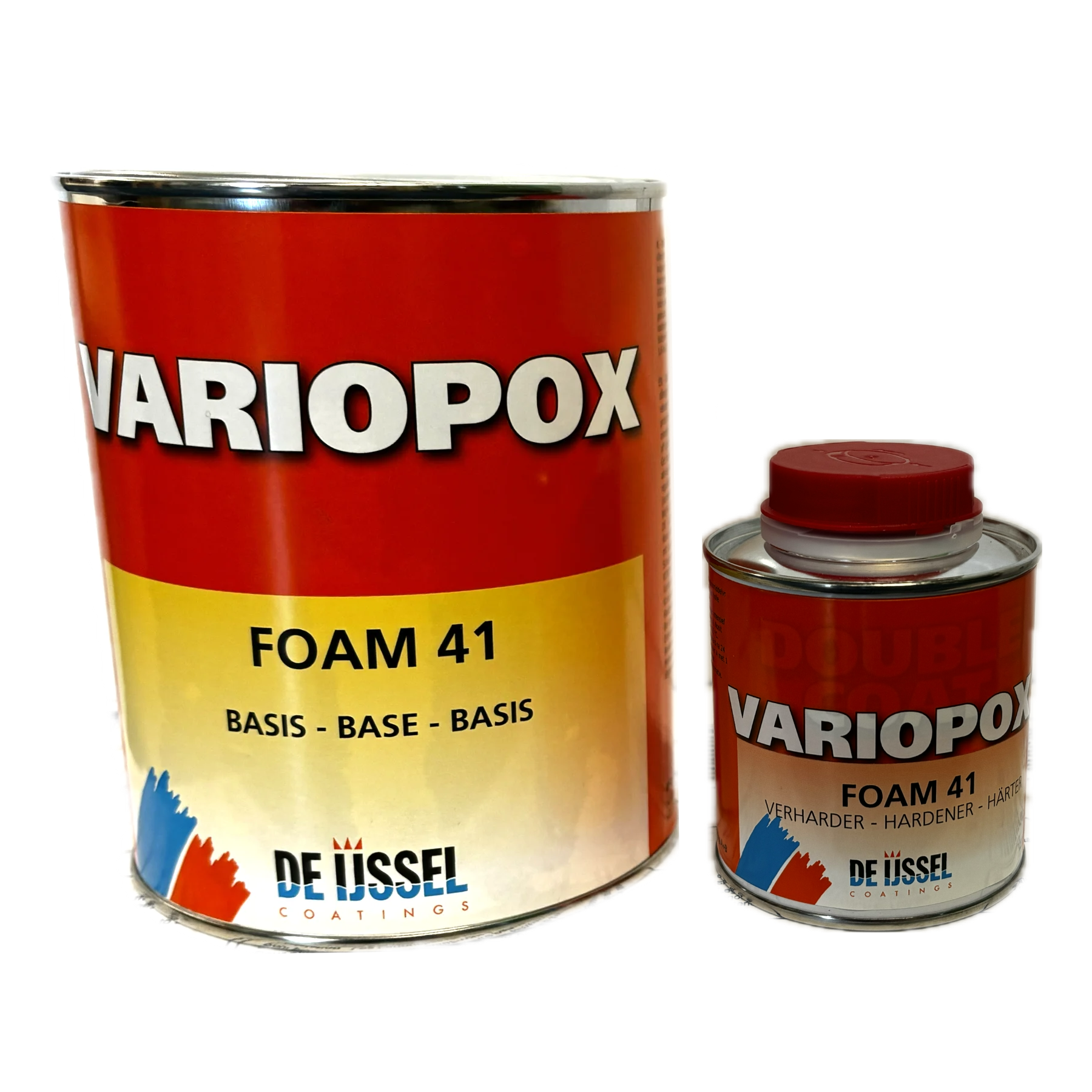 Epoxy foam, variopox 2-k epoxiskum för att fylla roder mm. 1,25 kg-set från De IJssel Coatings